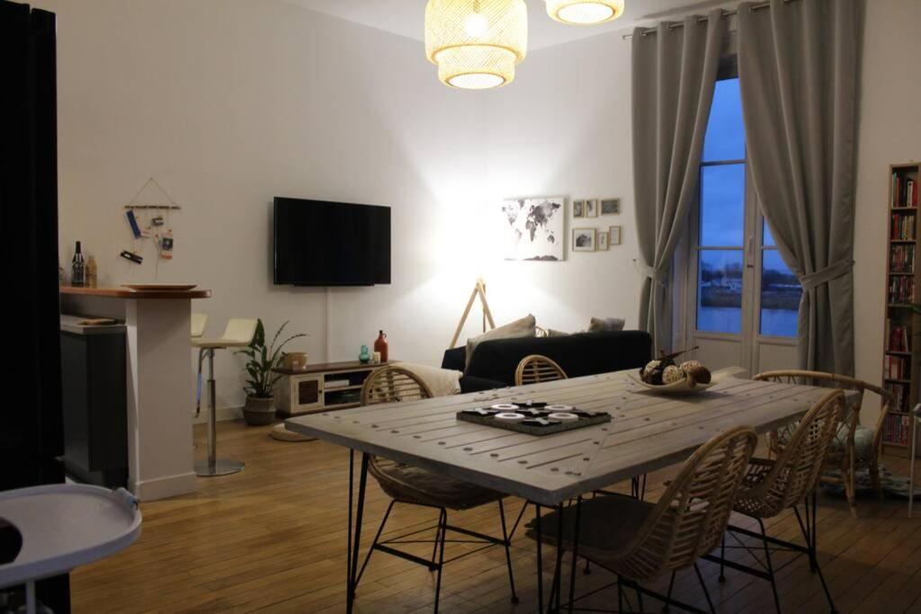 Appartement Vue Imprenable Sur La Loire !!! ソミュール エクステリア 写真